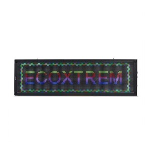 Affiche led programmable 168x40